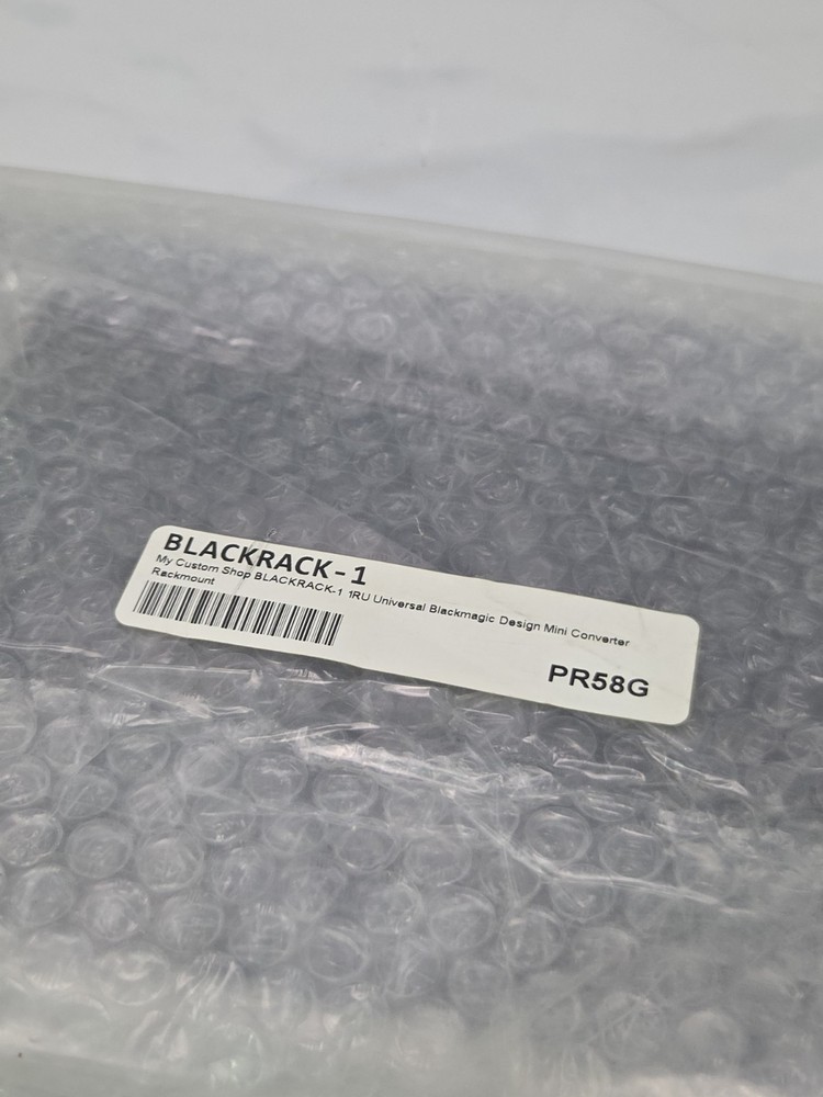 Connectronics BLACKRACK-1 Blackmagic Mini Converter Universal 1RU Rackmount