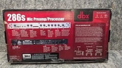 DBX 286S Mic Pre-Amp Processor 286 S Microphone/Instrument Preamp, Phantom Power