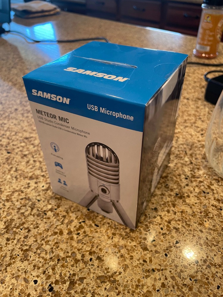 Samson Meteor Condenser Wired – USB Professional Microphone