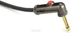 D’Addario PW-AGLRA-10 Circuit Breaker Latching Cut-Off Switch Cable – 10′ Right