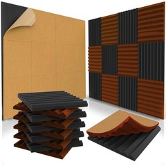Acoustic Foam Panels Sound Absorption Noise Reduction Studio Treatment 12×12 New