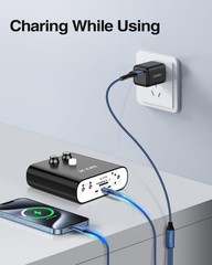 OTG Cable USB C DAC Headphone Amplifier Cable, Microphone and Streaming Audio…