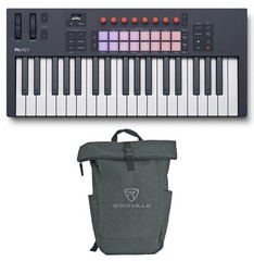 Novation FLkey 2 37 Key MIDI Keyboard Controller for FL Studio+Laptop Backpack