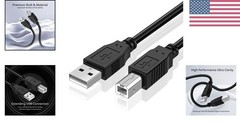 TNP USB A to USB B Audio MIDI Cable Male to Male – MIDI to USB Cable 2.0 Type…