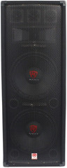 RSG12.2 Dual 12″ Passive Dj/Pro Audio PA Speaker, 2000W Peak/1000W RMS, 3-Way 8-