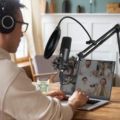 USB Microphone, MAONO 192KHZ/24Bit Plug & Play PC Computer Podcast Condenser …