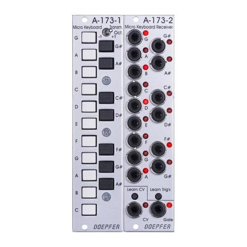 DOEPFER A-173-1-2 MICRO KEYBOARD – MANUAL GATE MODULES : NEW : [DETROIT MODULAR]