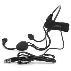 Mini 3 Pins Headband Microphone Condenser Mic For Wireless System Transmitter