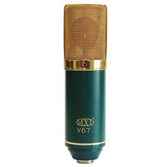 MXL V67G Condenser Microphone bundle with Shockmount & 20-foot XLR Cable