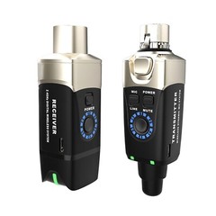 NEW! Xvive U3 Microphone Wireless System Compact 2.4Ghz Color Black