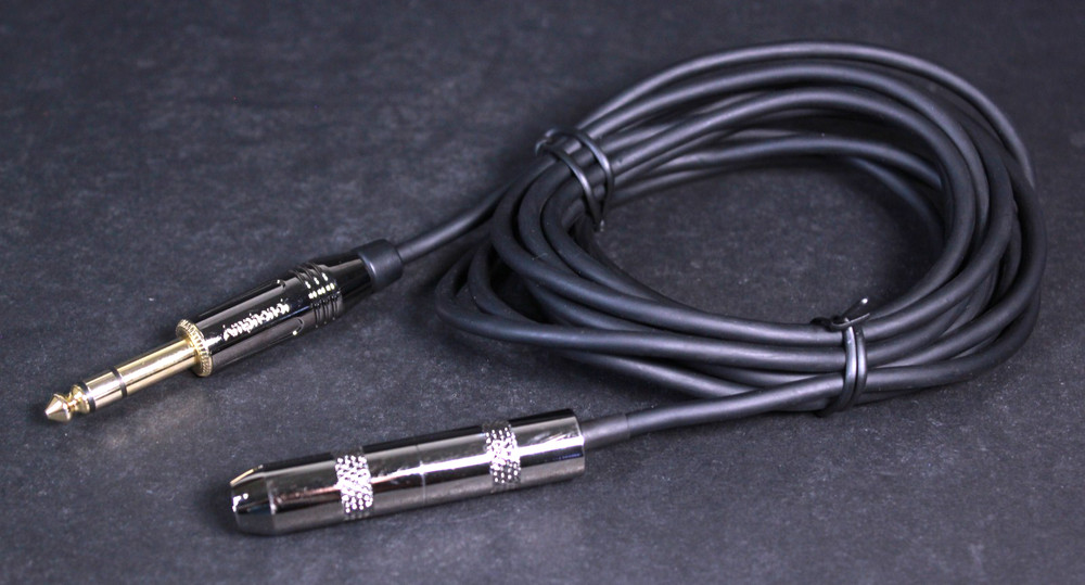Livewire Elite Professional Music Headphone Extension Cable 1/4″ TRS Cable 10ft.