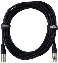 Gearlux XLR Microphone Cable, Fully Balanced, Male to Female, 10 Ft, 2 Pack