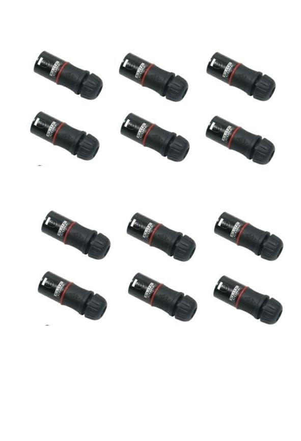 12 CS45 Converta-Shell for Ethernet RJ45 Connector Plugs by Elite Core