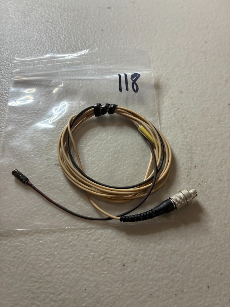 Point Source CO-8WL, Beige – Omni Lavalier, with 3-pin Lemo connector, #118