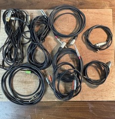 Various interconnect & XLR Audio Cables – Look !
