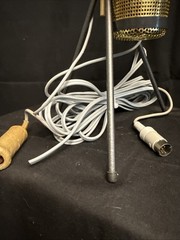 Vintage D77 Telefunken Stereo Microphone with Box and Stand-Parts Only