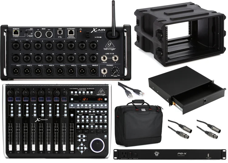 Behringer X Air XR18 18-channel Tablet-Controlled Digital Mixer and Control