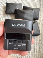 Tascam DR-10L Portable Digital Audio Recorder with Lavalier Microphone