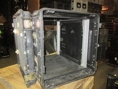 Rackmount 11U x24 ECS Legacy Composite Shock Mount Shockmount Case Black G/F