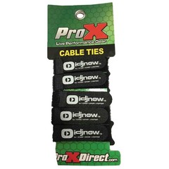 Lighting Accessories Package 25′ DMX Cables (2 Pack) + Ties + Case