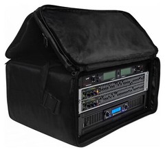 Rockville RRB55 5U Rack Bag Double-Sided Case with 16″ Depth + Shoulder Strap