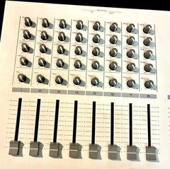 Vintage Roland DM-80F Fader Unit – UNTESTED Audio Mixer Sound Engineer Equipment