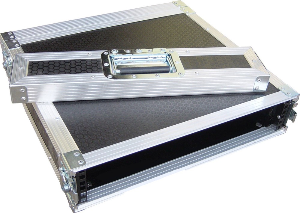 2U 2 Door 19″ Rack „Short Version 300mm“ Swan Flight Case (Hex)