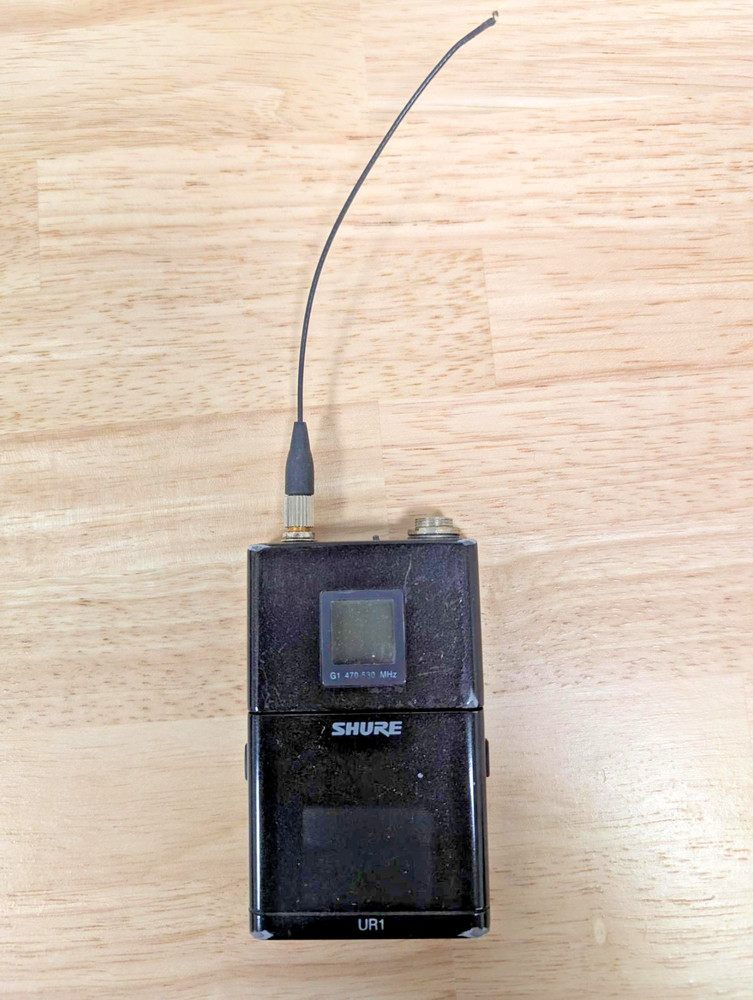 Shure UR1-G1 Wireless Bodypack Transmitter Connector