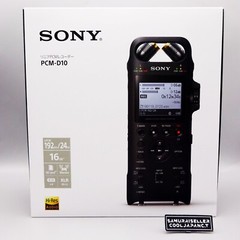 Sony PCM-D10 Linear PCM recorder high res recording support 16GB NEW