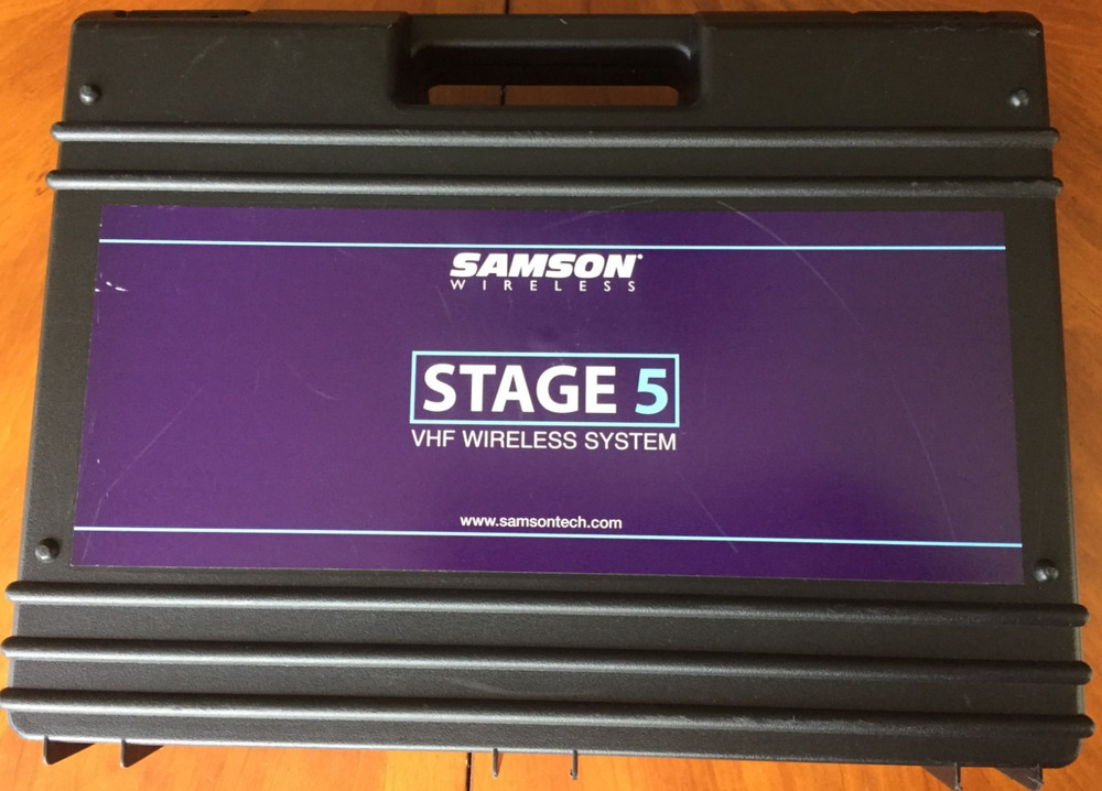 Samson Stage 5 Wireless Microphone System – Channel 12