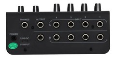 Rockville LINE8 USB 8 Channel Mic/Line Mixer w/ USB Computer Recording Interface