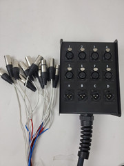 Musician’s Gear Stage Snake 8 x 4 in. 50 ft. XLR Excellent Condition