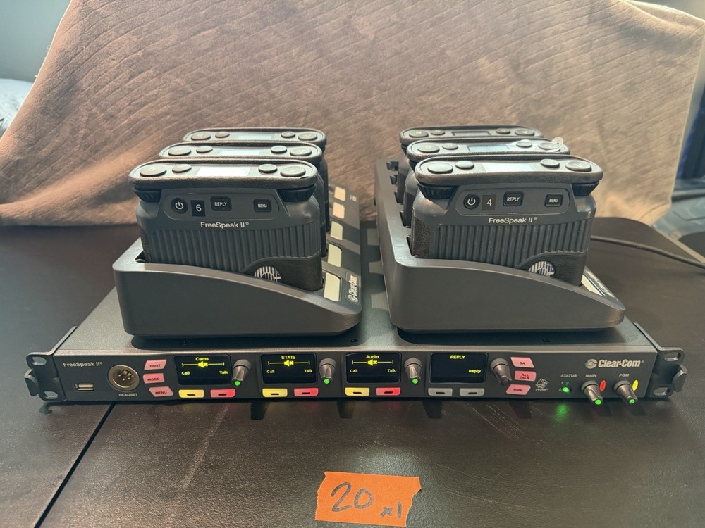 Clear-Com FSII-BASE-II-5 FreeSpeak II / X6 FS II-BP / X2 AC60