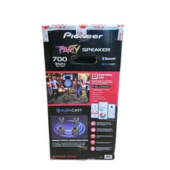 Pioneer 700W Party Speaker – Potable Speaker with Microphone – PSX615 – Auracast