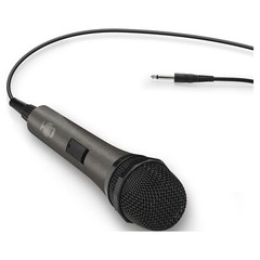 Singing Machine Wired Microphone for Karaoke, (Black) –