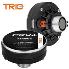 2x PRV Audio D270Ph-S 1″ Phenolic Driver 150 Watts 8 Ohms + WGP14-25 PURPLE Horn