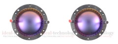 2pcs Diaphragm For Turbosound RD214 Driver TCS152/96 Blue Titanium