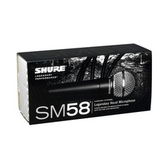 Shure Cardioid Dynamic Vocal Microphone Bundle with Stand and Cable (3 Items)