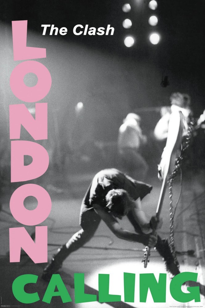 The Clash London Calling Wall Poster 24 x 36 inches Poster NEW 000244296