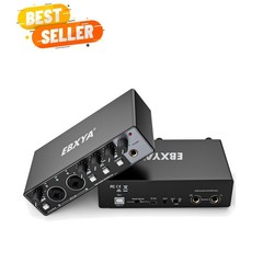 2×2 for Recording Music, 24-bit/192kHz Plug and Play USB Interface for PC and…
