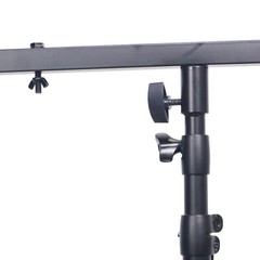 2 Prox DJ Lighting Stand w/ square T-BARS & carry case Adjustable up to 9 ft