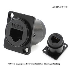 Panel Mount D Type USb3.0/2.0 Hdmi Female-Female Metal Connector Jack Socket