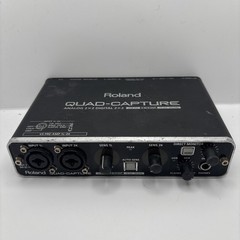 UNTESTED AS IS Roland QUAD-CAPTURE UA-55 Black Audio Interface 24Bit 192kHz