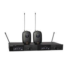 Shure SLXD14D-H55 Dual-Channel Digital Wireless Guitar System ,H55:514 to 558MHz