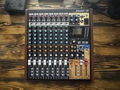 TASCAM Model 12 Desktop Mixer Interface Recorder Controller 12-Ch Bluetooth