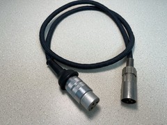Vintage Cannon Microphone Connector – Three Pin Female to Male