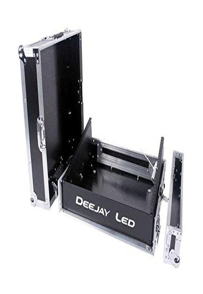Deejay LED TBH Flight CASE 8U Slant Mixer Rack (TBHM800E)