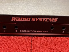Used Radio Systems Audio Metrics Distribution Amplifier Good Condition