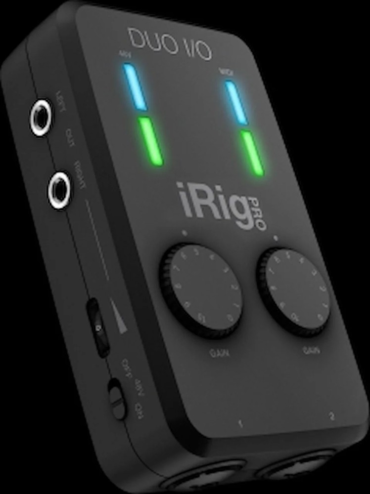 IK Multimedia iRig Pro Duo I/O – Mobile 2-Channel Audio/MIDI Interface