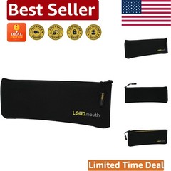 Elegant Black Polyester Mic Bag – Fits Most Wireless Microphones 12.5″ x 4″
